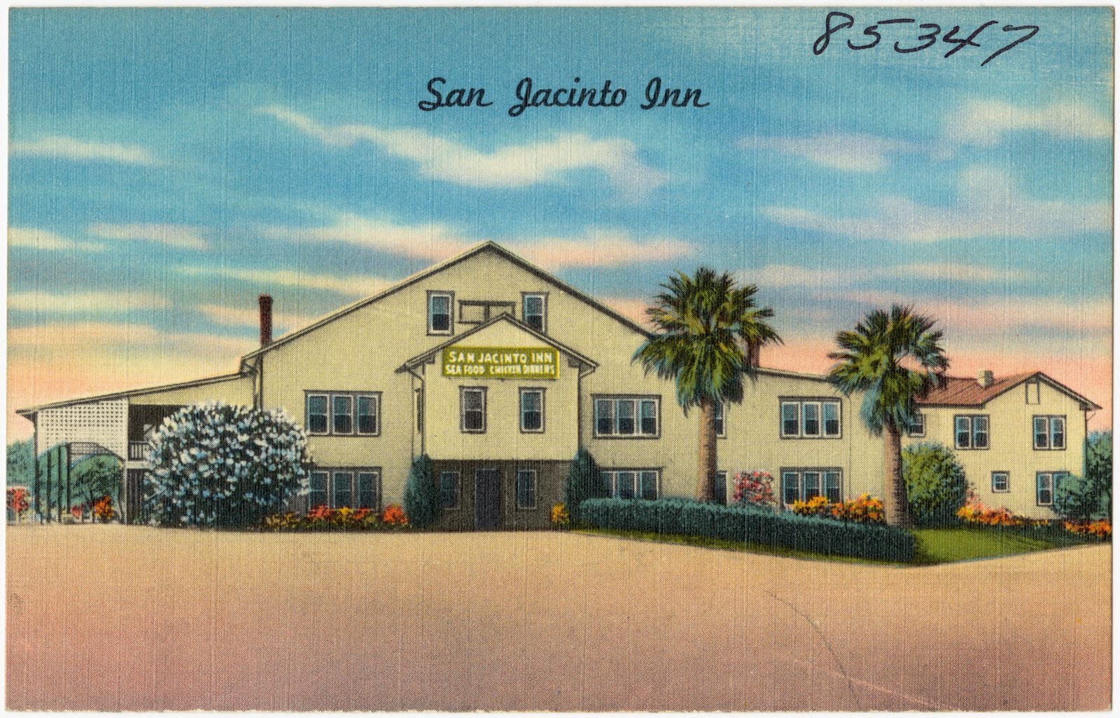 San Jacinto Inn, Boston Public Library - undated