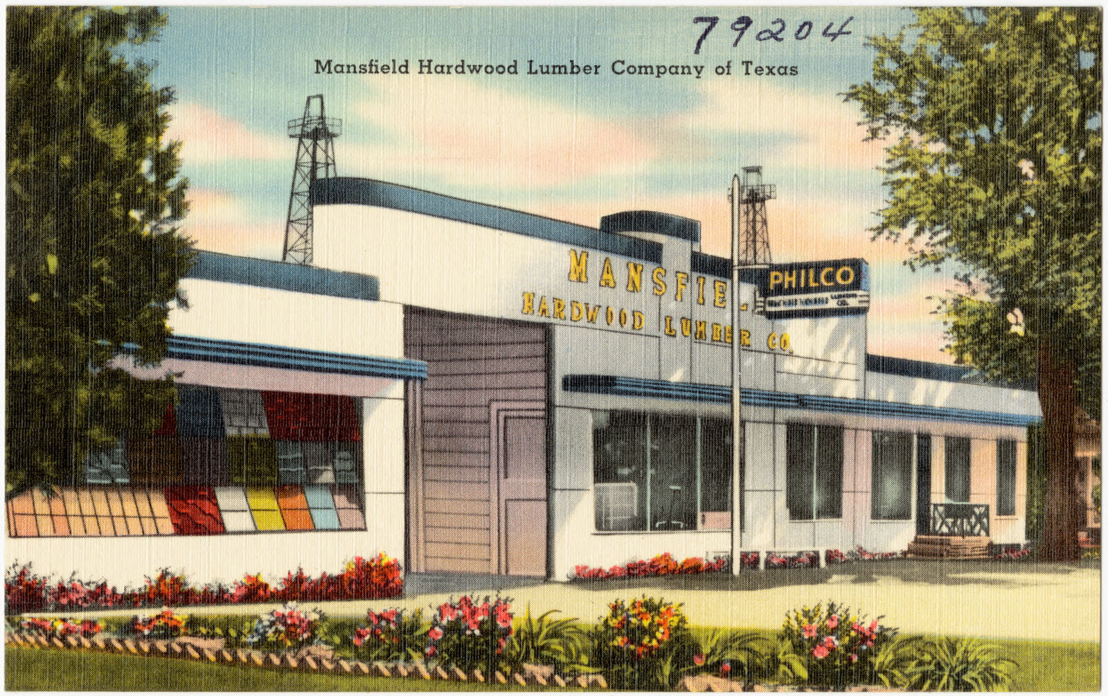 Mansfield Hardwood Lumber Company of Texas, Boston Public Library - undated