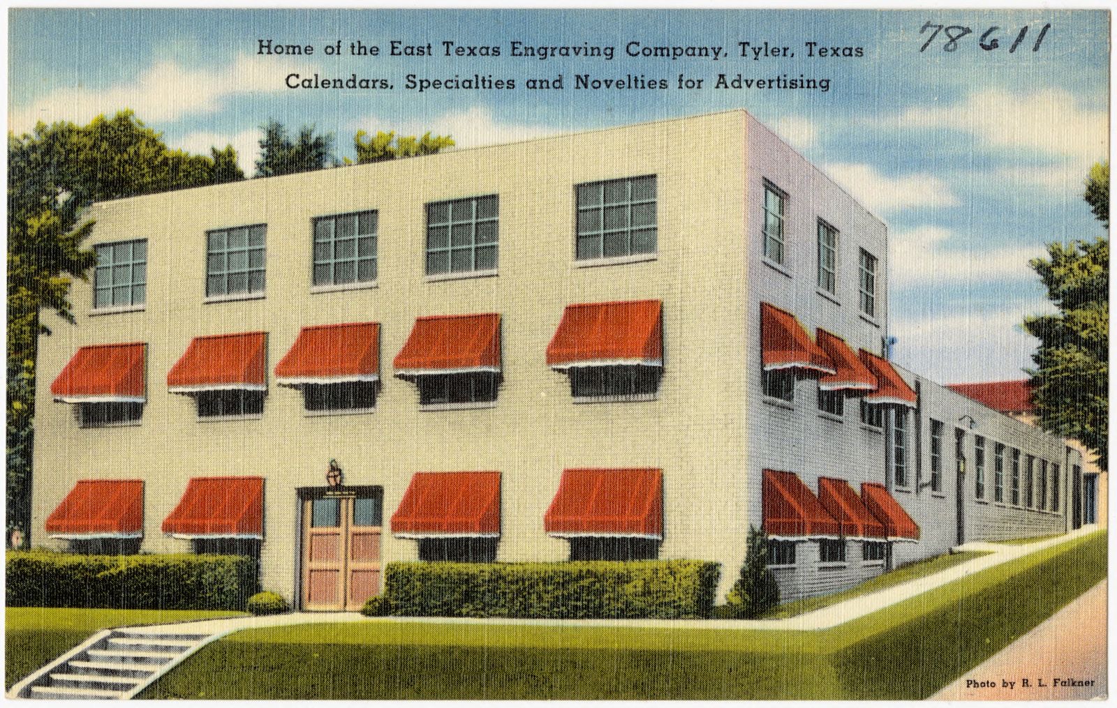 Home of the East Texas Engraving Company, Tyler, Texas. Calendars, specialties and novelties for advertising, Boston Public Library - undated