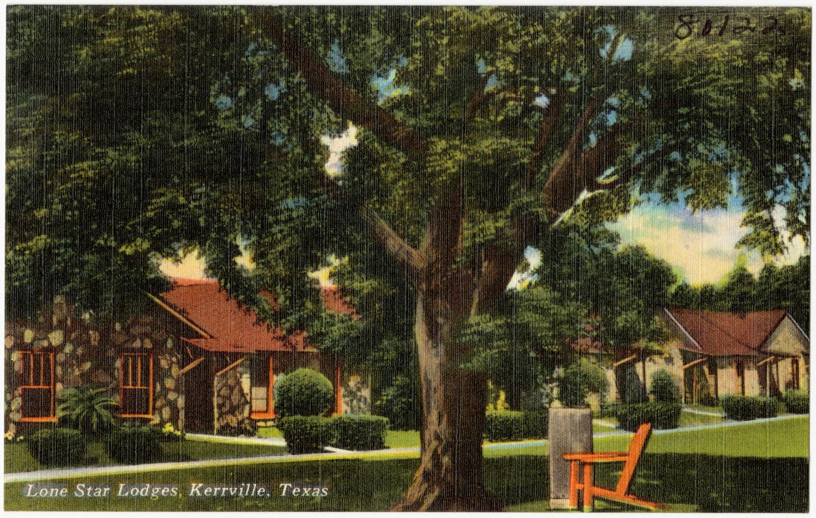 Lone Star Lodges, Kerrville, Texas, Boston Public Library - undated