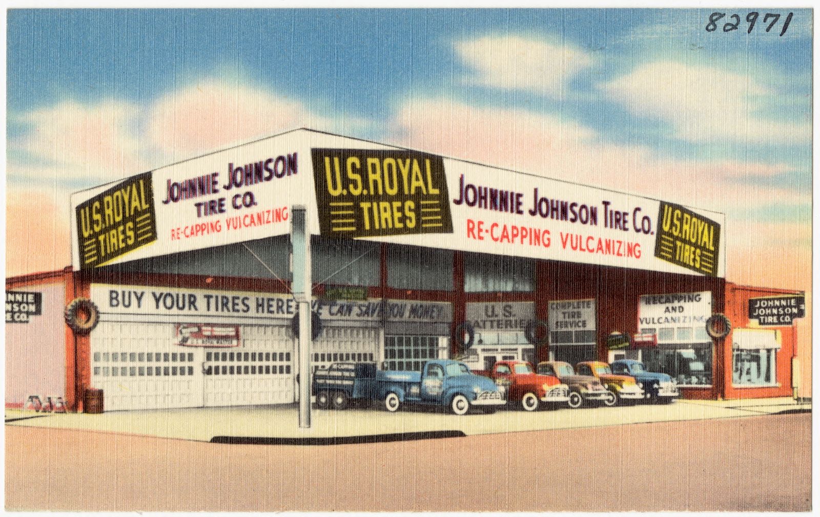 Johnnie Johnson Tire Co., Boston Public Library - undated