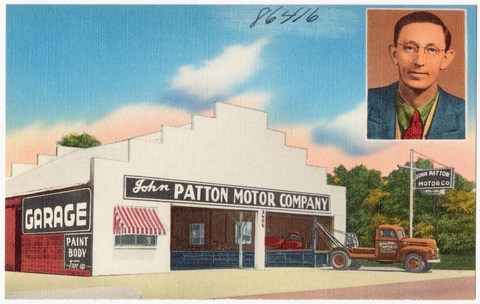 John Patton Motor Company, Boston Public Library - undated