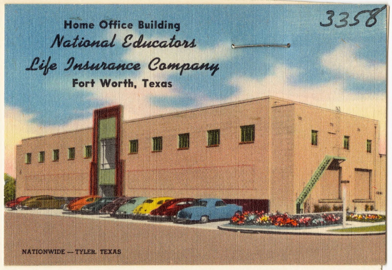 Home office building National Educators Life Insurance Company, Fort Worth, Texas, Boston Public Library - undated