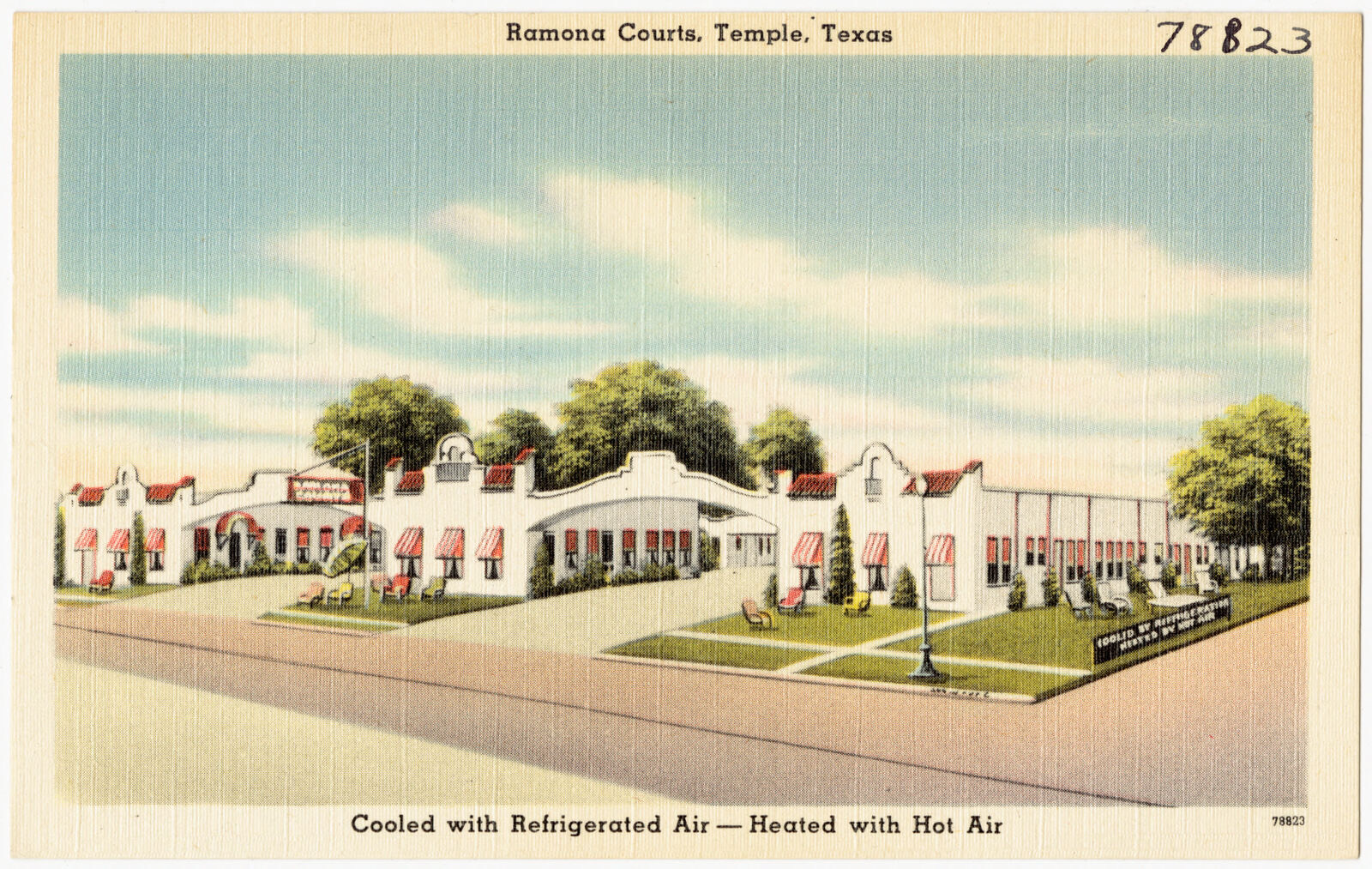 Ramona Courts, Temple, Texas, Boston Public Library - undated