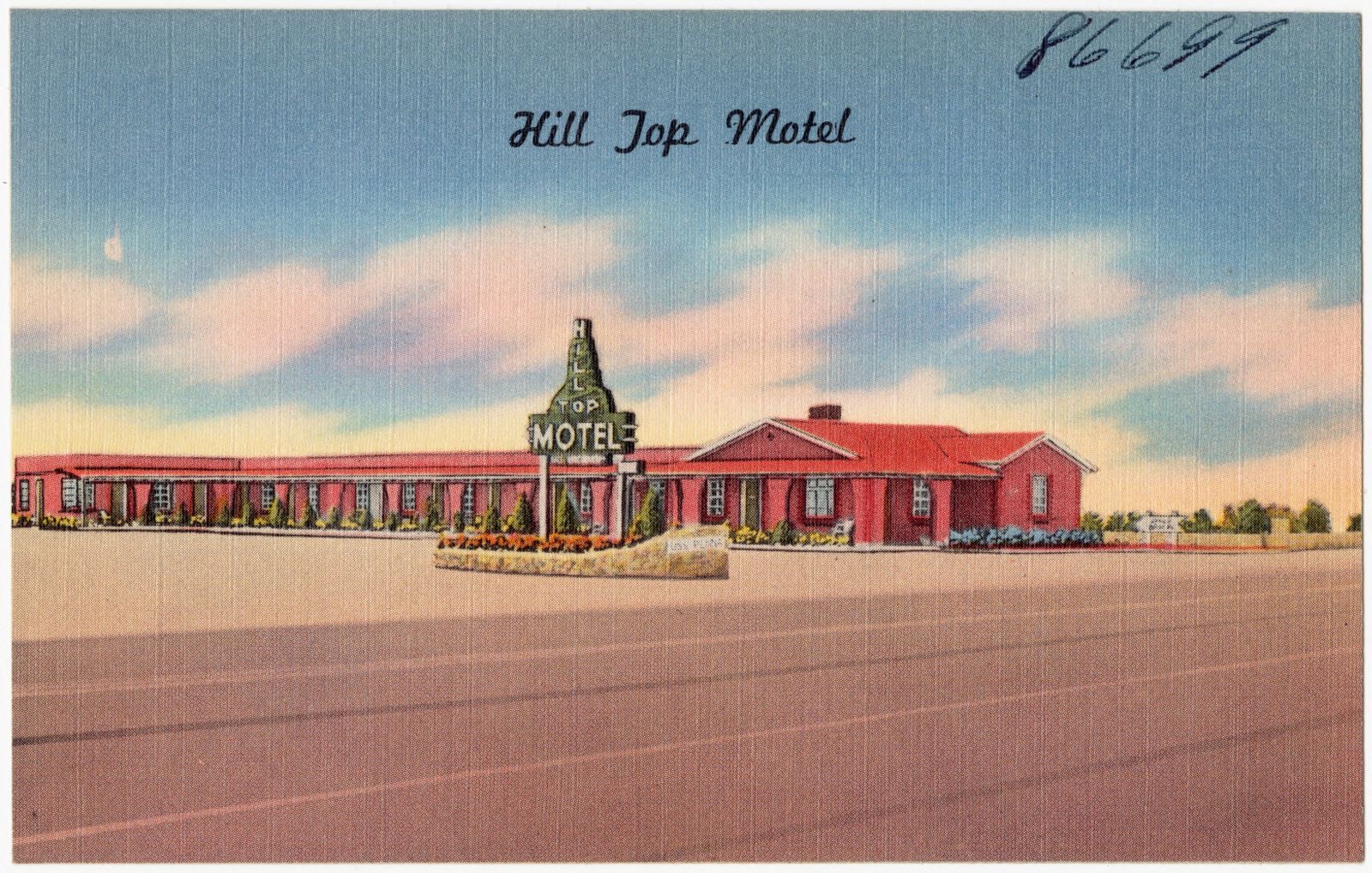 Hill Top Motel, Boston Public Library - undated