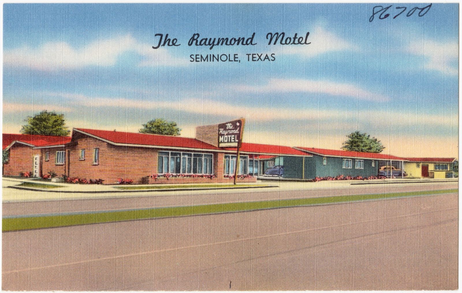 The Raymond Hotel, Seminole, Texas, Boston Public Library - undated