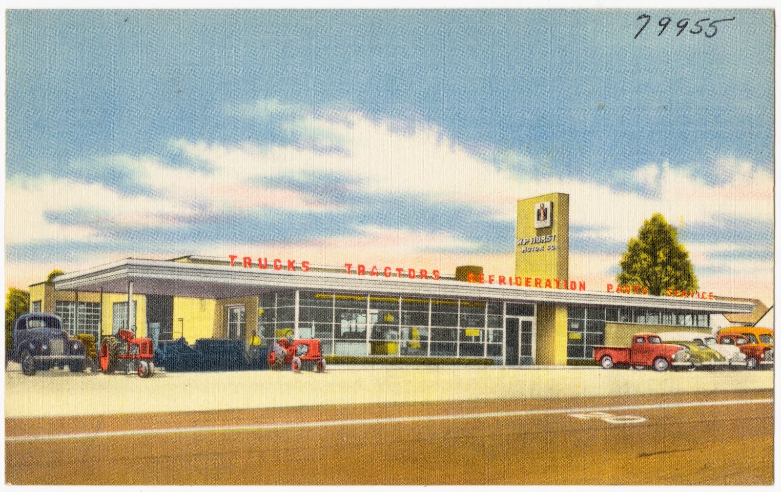 N. P. Hurst Motor Co., Boston Public Library - undated