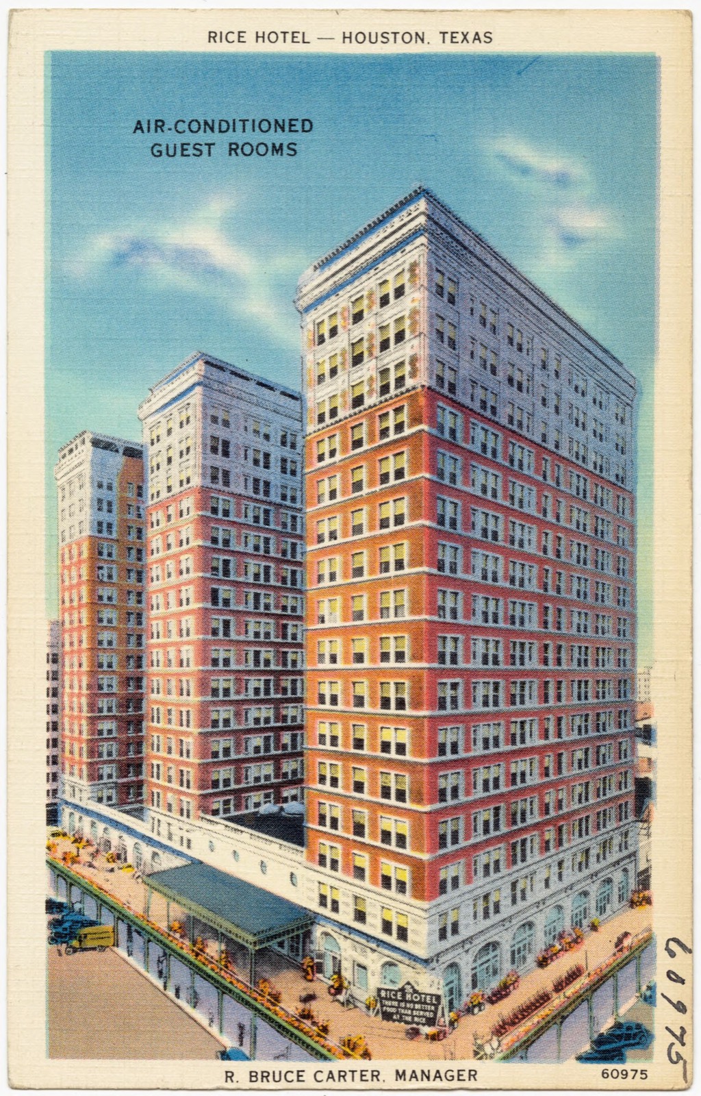 Rice Hotel -- Houston, Texas, Boston Public Library - undated