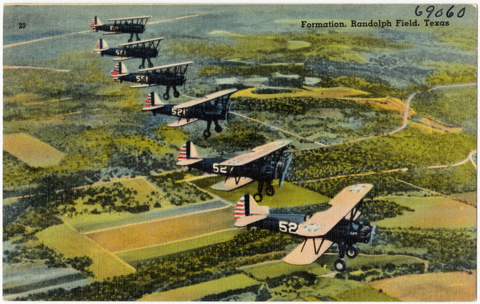 Formation, Randolph Field, Texas, Boston Public Library - undated
