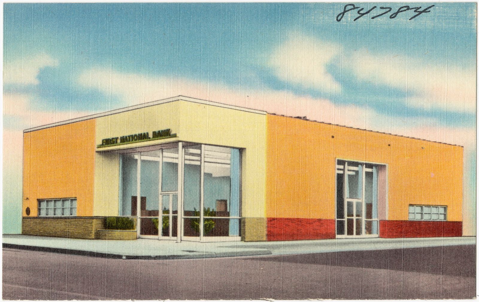 The First National Bank of Mesquite, Boston Public Library - undated