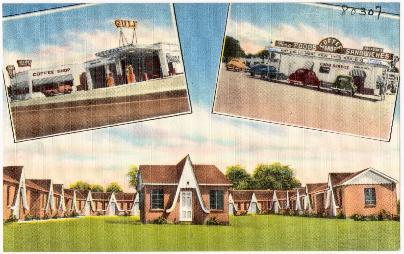 Jackson's Motel, Longview, Texas, Boston Public Library - undated