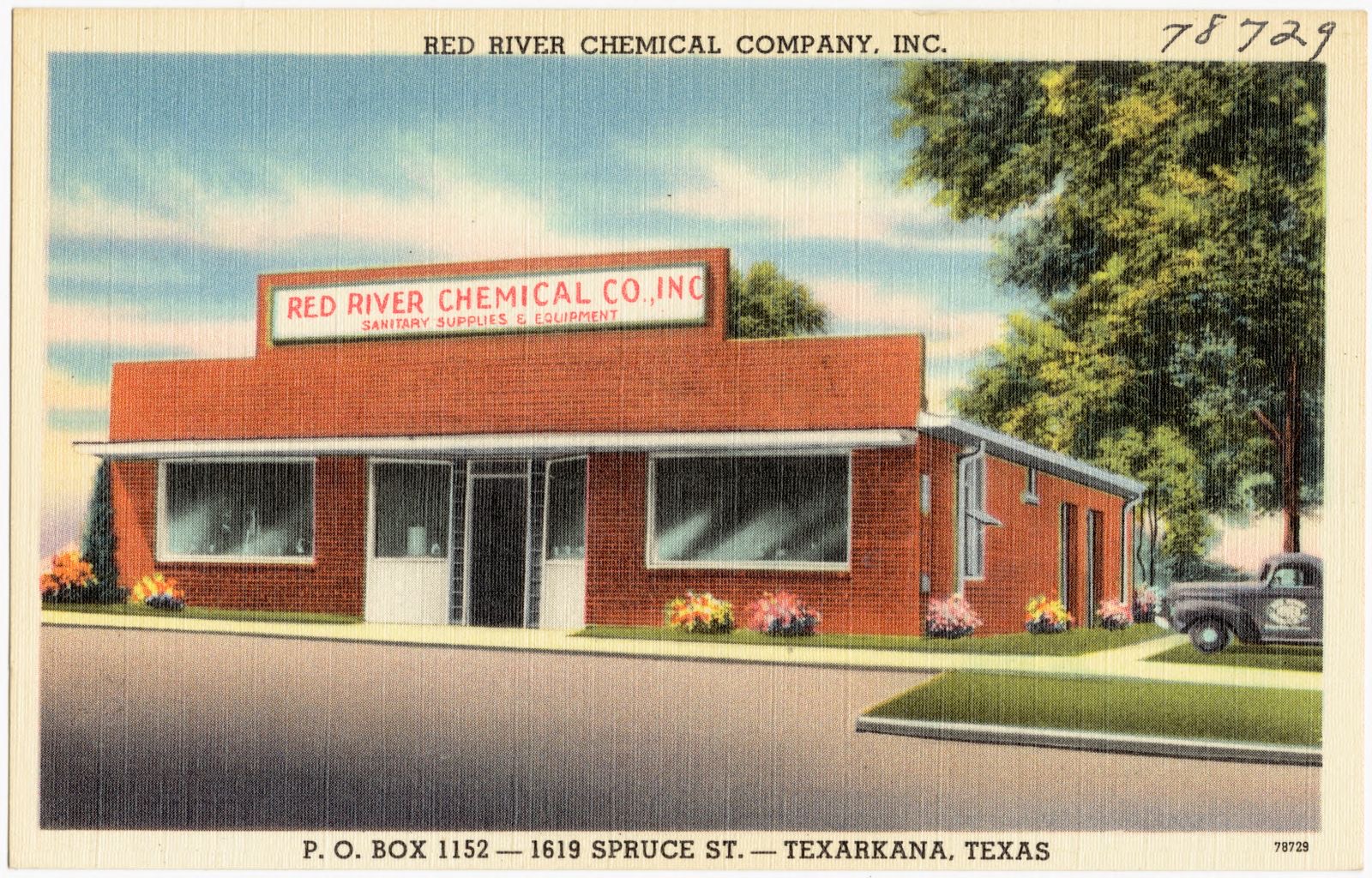 Red River Chemical Company, Inc., P. O. Box 1152 -- 1619 Spruce St. -- Texarkana, Texas, Boston Public Library - undated