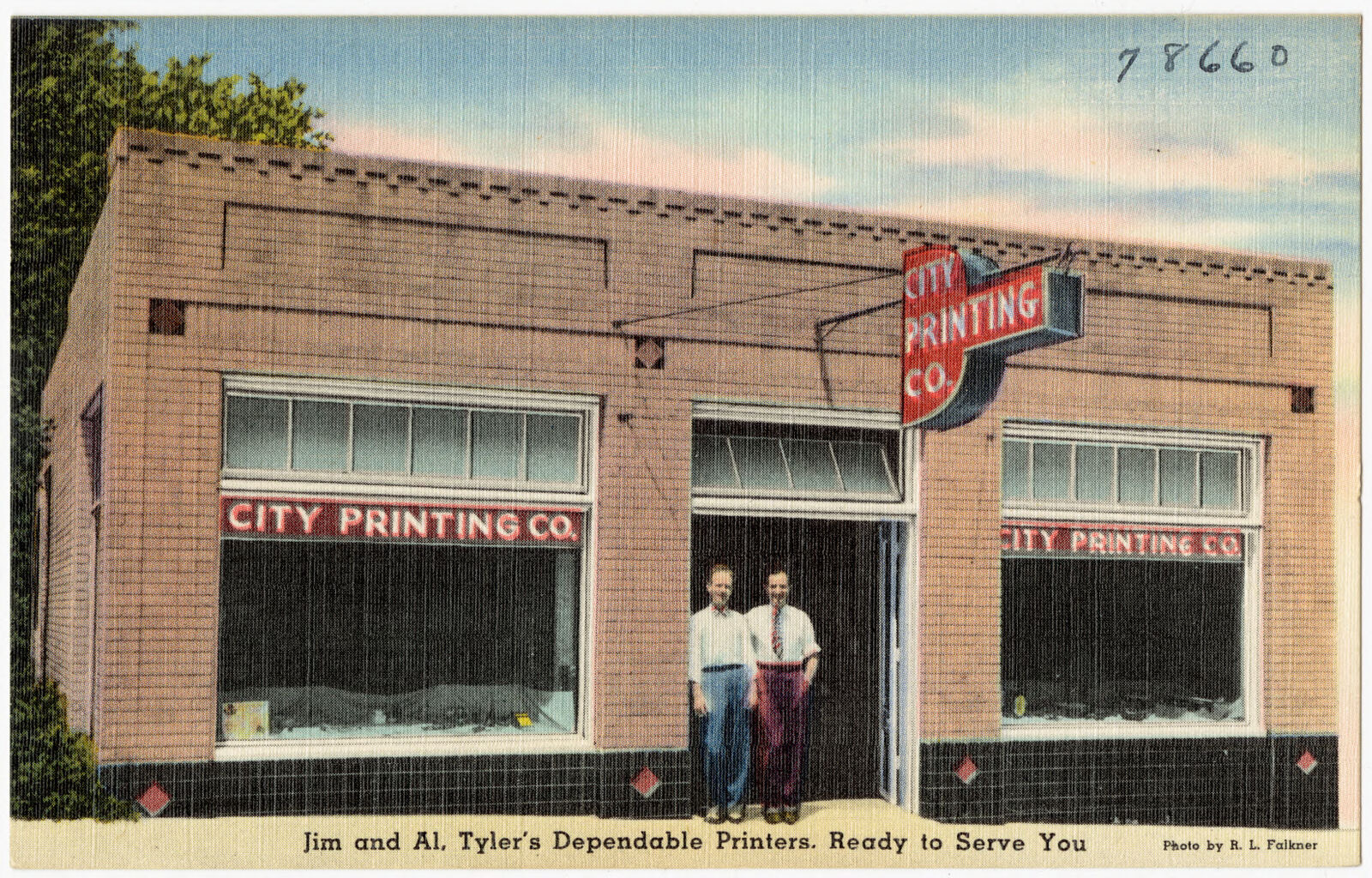 City Painting Co., Jim and Al, Tyler's Dependable Printers, ready to serve you, Boston Public Library - undated