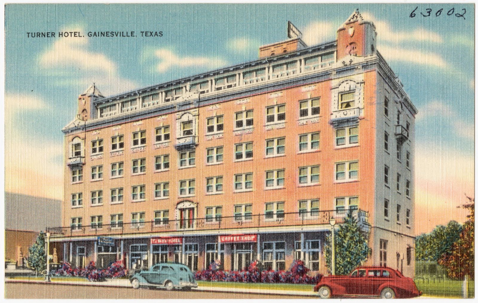 Turner Hotel, Gainesville, Texas, Boston Public Library - undated