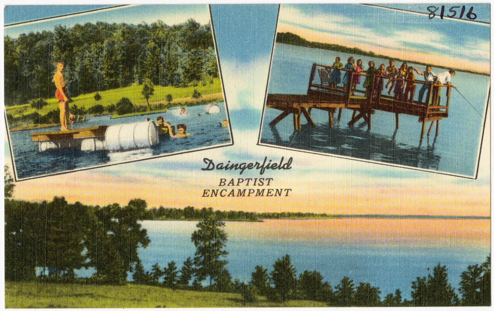 Daingerfield Baptist Encampment, Boston Public Library - undated