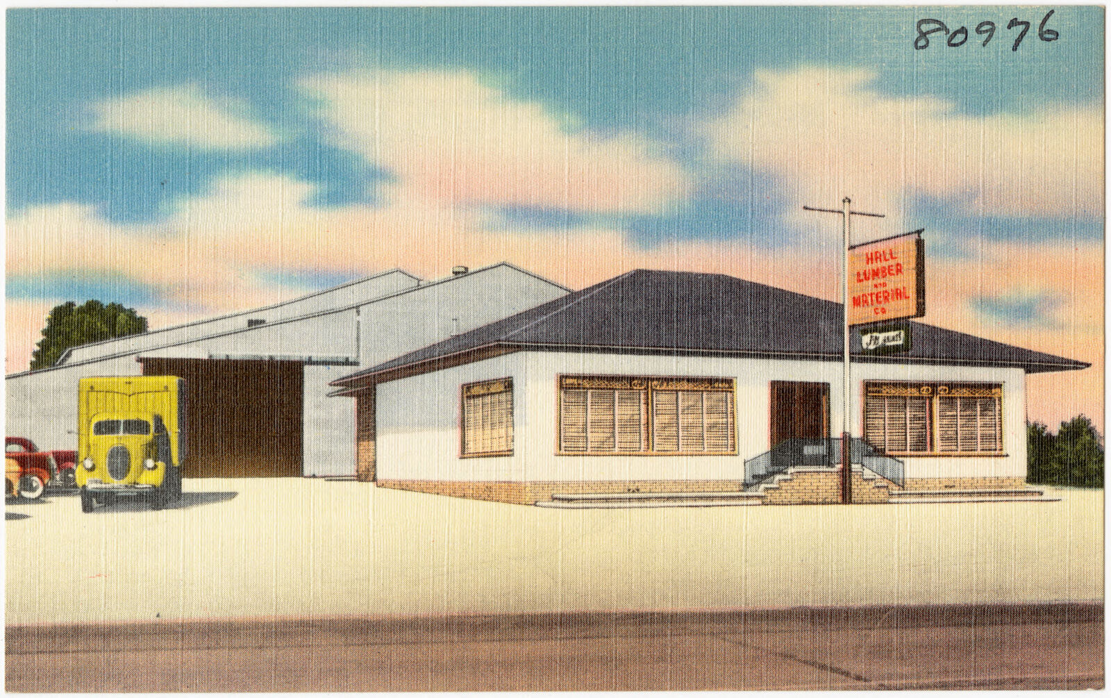 Hall Lumber & Material Co., Gladewater, Texas, Boston Public Library - undated