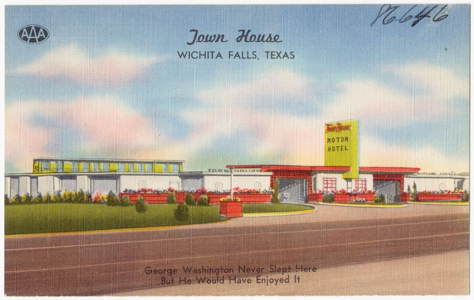 Town House, Wichita Falls, Texas, Boston Public Library - undated