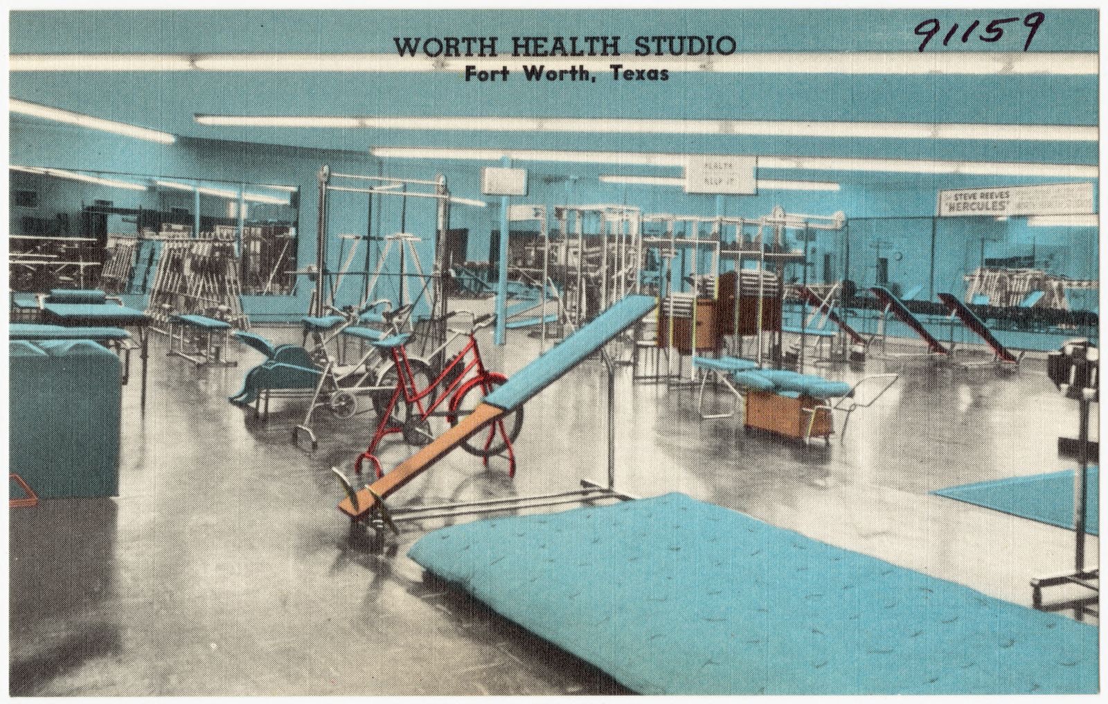 Worth Health Studio, Fort Worth, Texas, Boston Public Library - undated