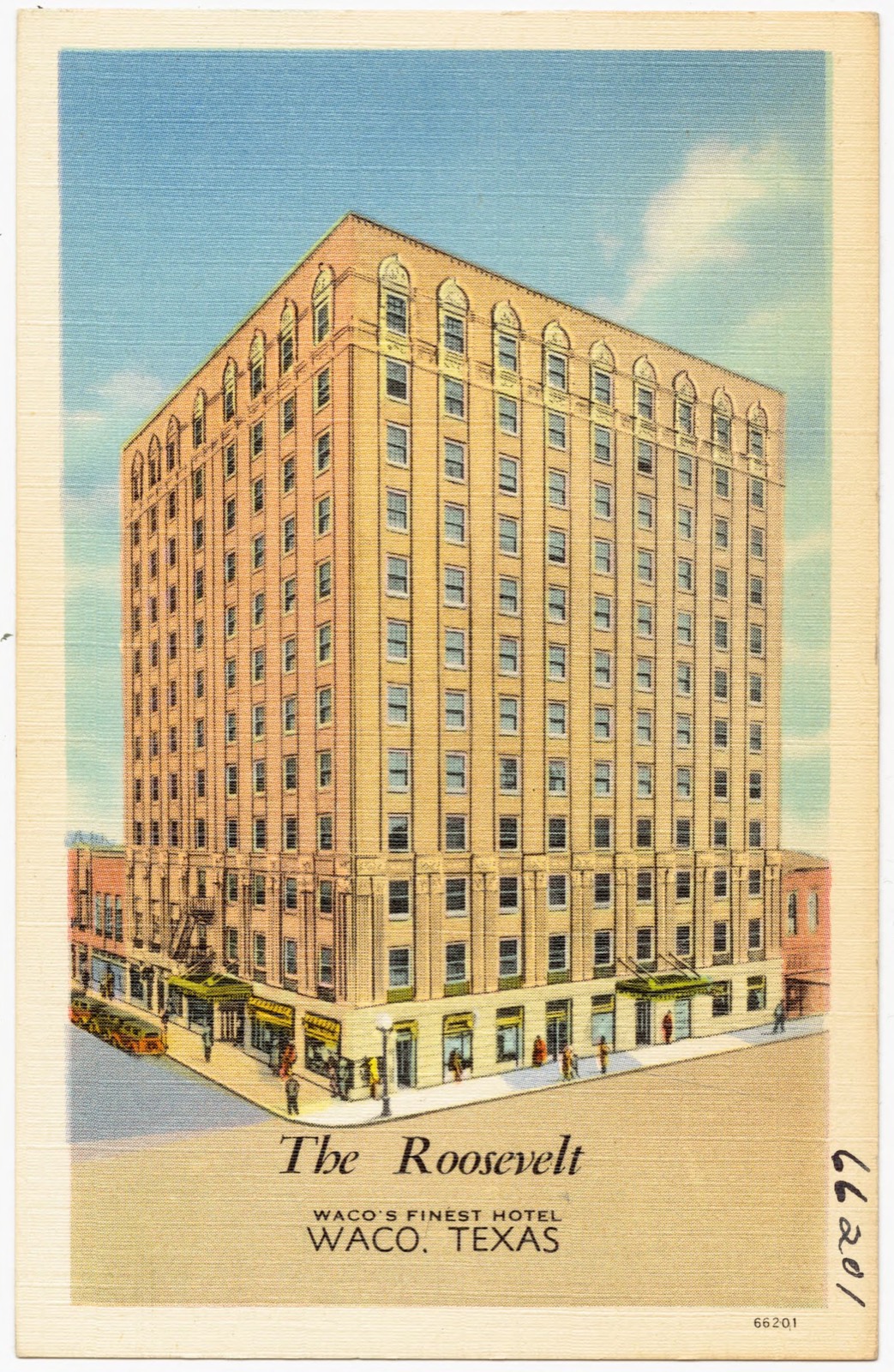 The Roosevelt, Waco's finest hotel, Waco, Texas, Boston Public Library - undated