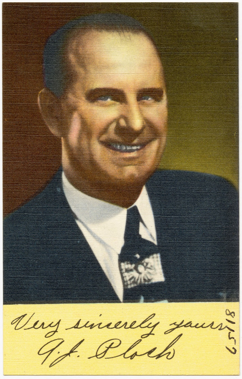 Very sincerely yours, A. J. Ploch, Boston Public Library - undated