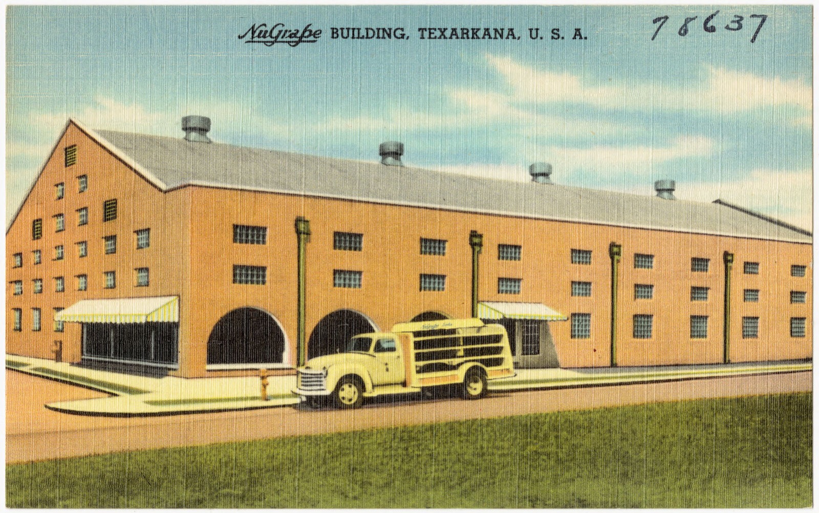 NuGrape building, Texarkana, U. S. A., Boston Public Library - undated