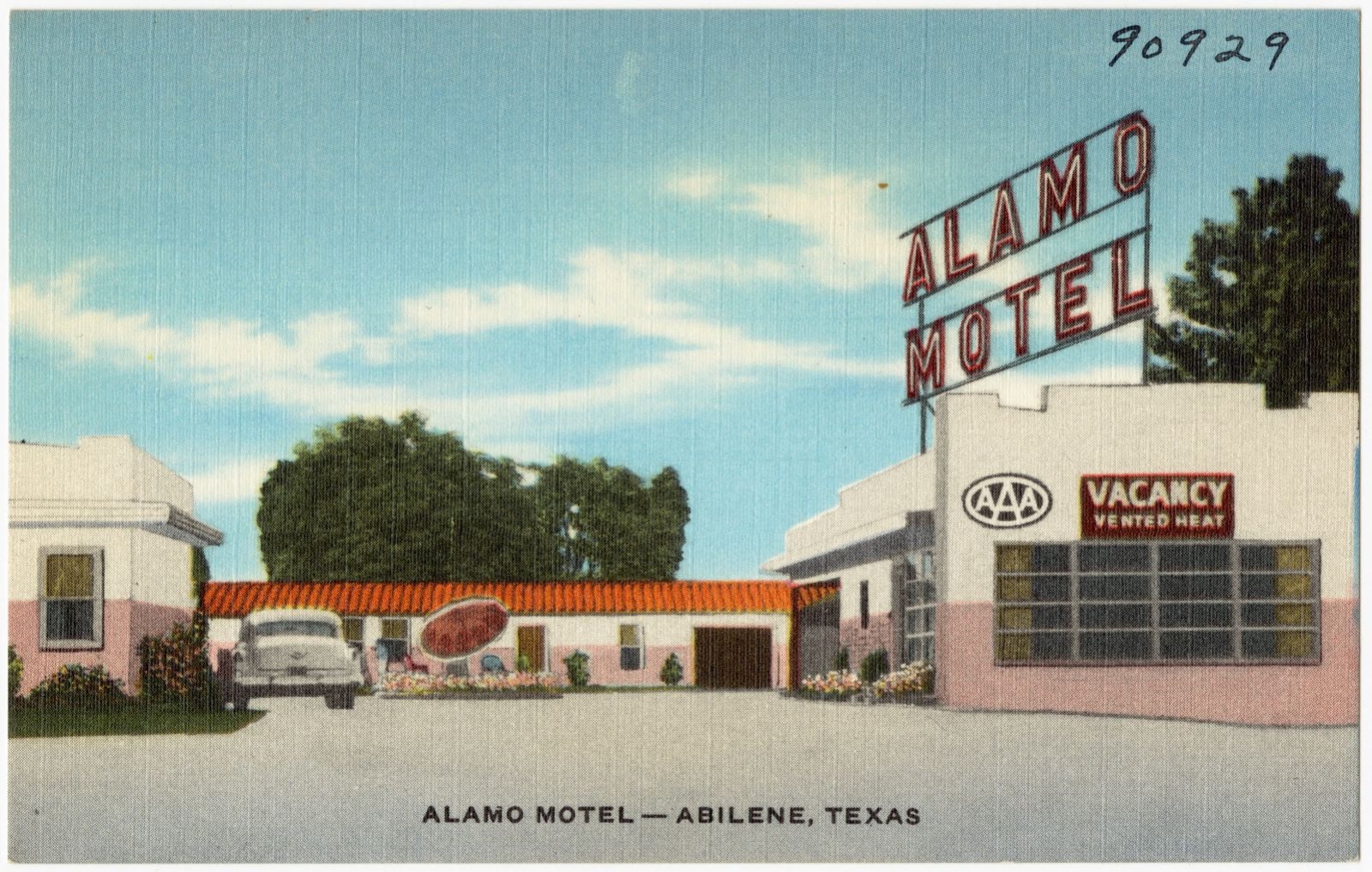 Alamo Motel -- Abilene, Texas, Boston Public Library - undated