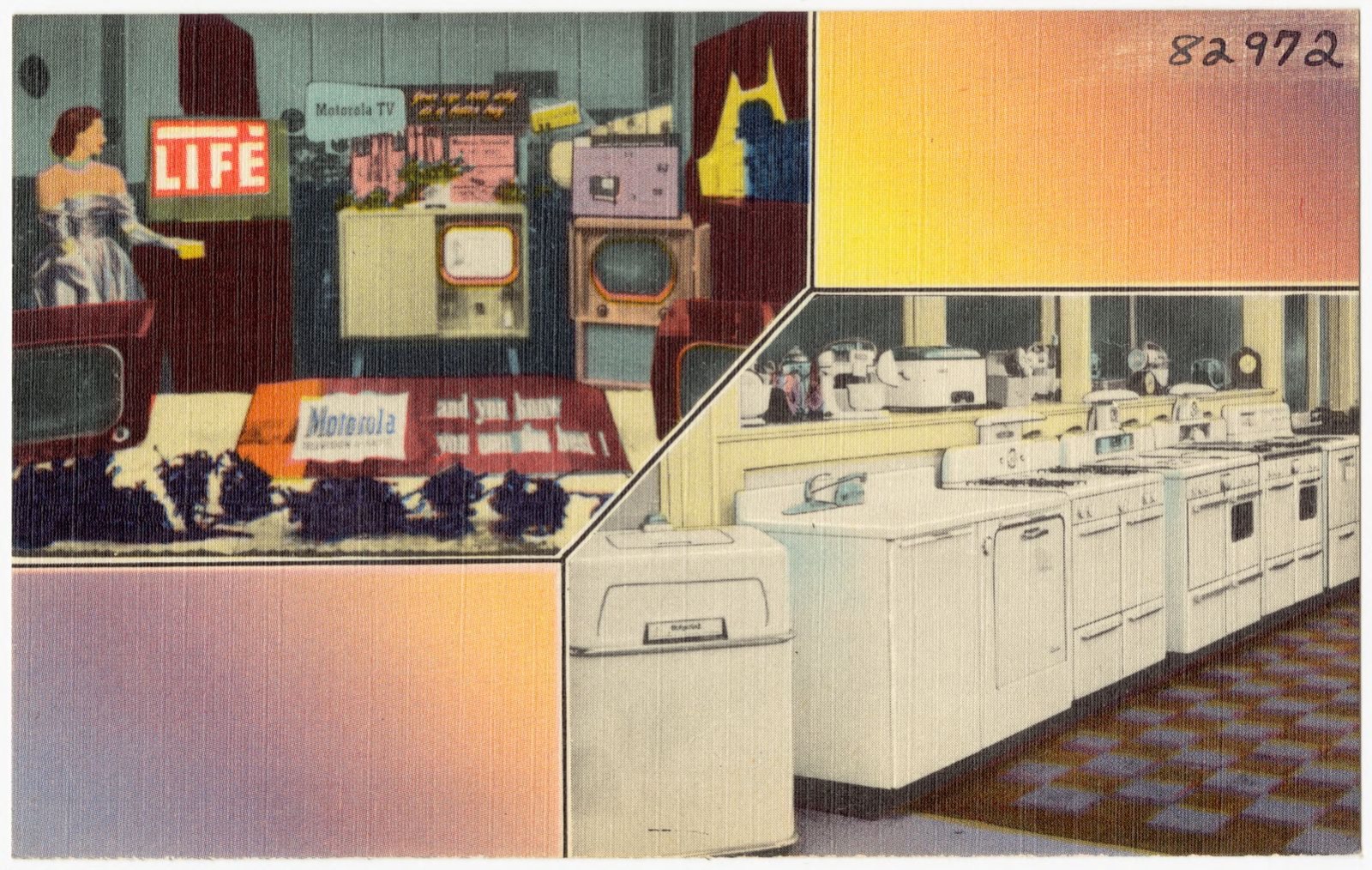 Johnnie Johnson Appliance Store, Boston Public Library - undated