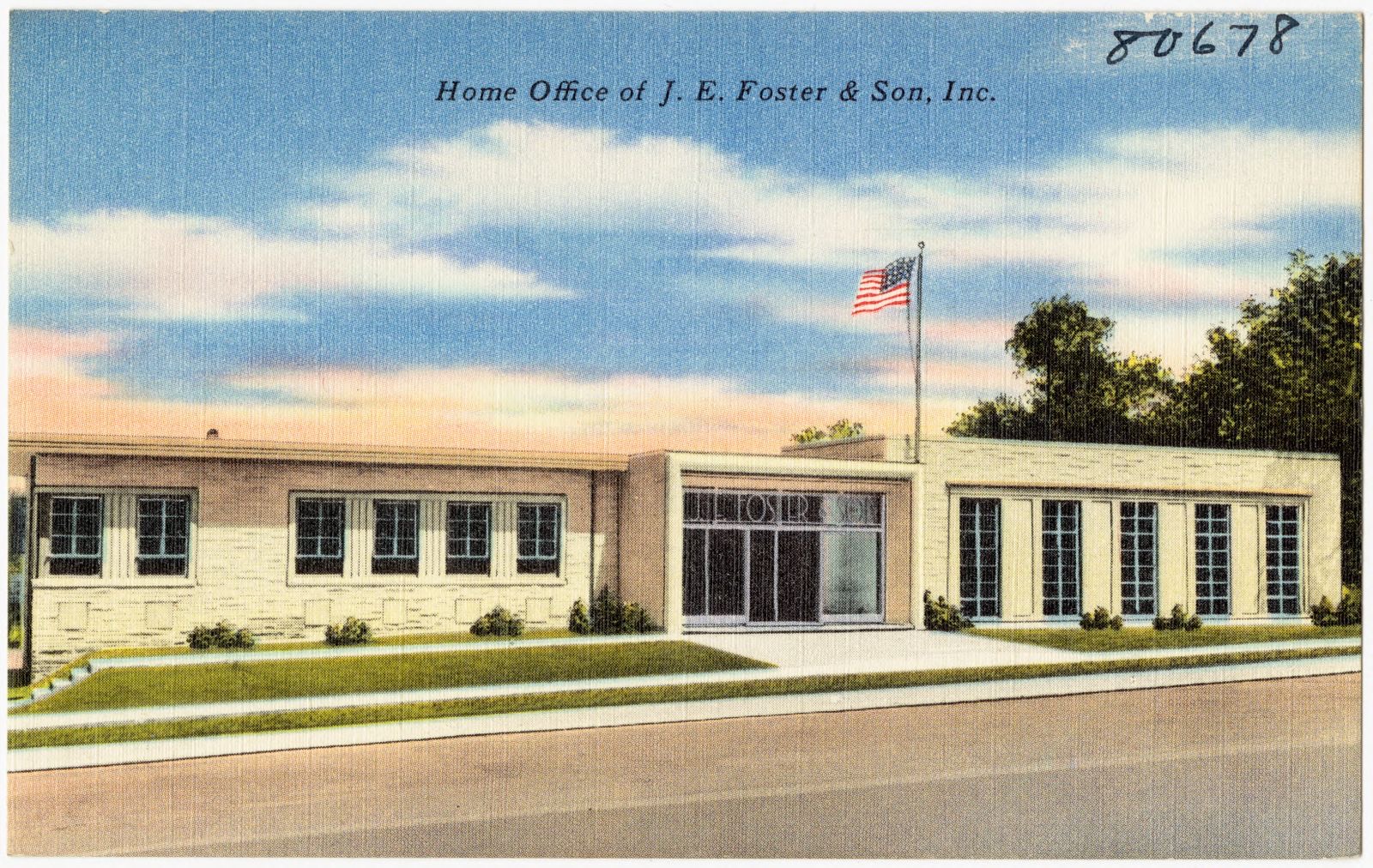 Home office of J. E. Foster & Son, Inc., Boston Public Library - undated