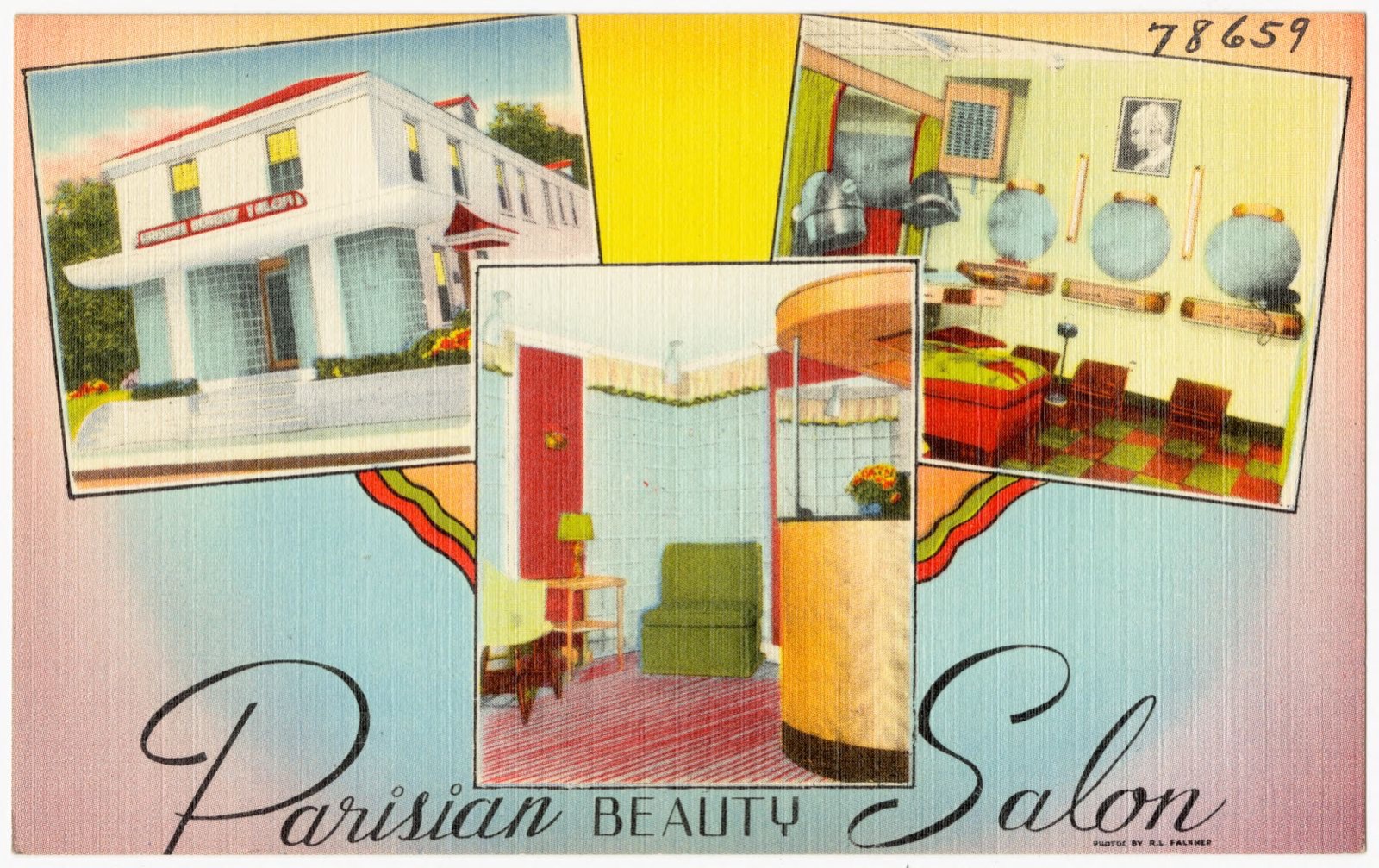 Parisian Beauty Salon, Boston Public Library - undated