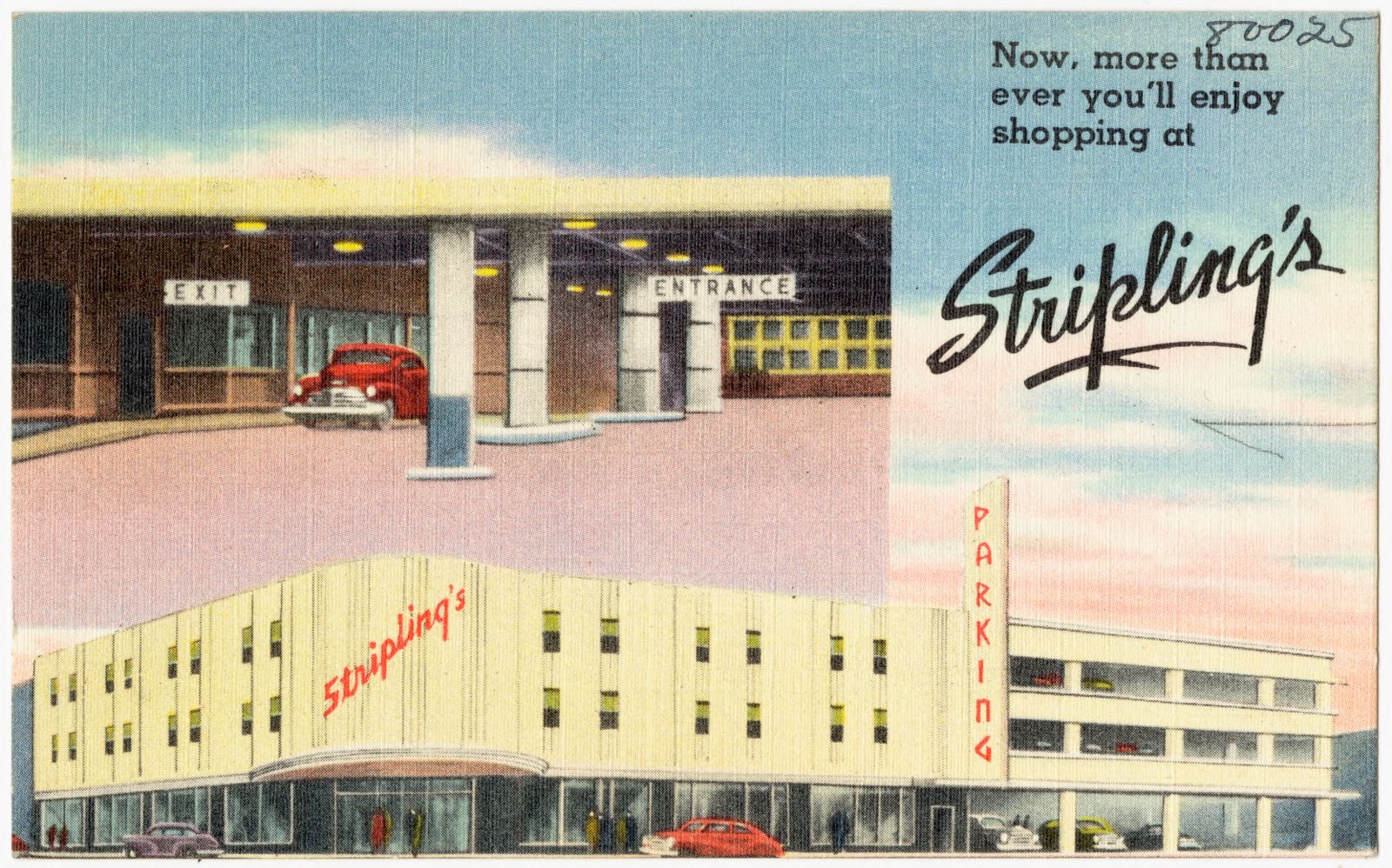Now, more than ever you'll enjoy shopping at Stripling's, Boston Public Library - undated