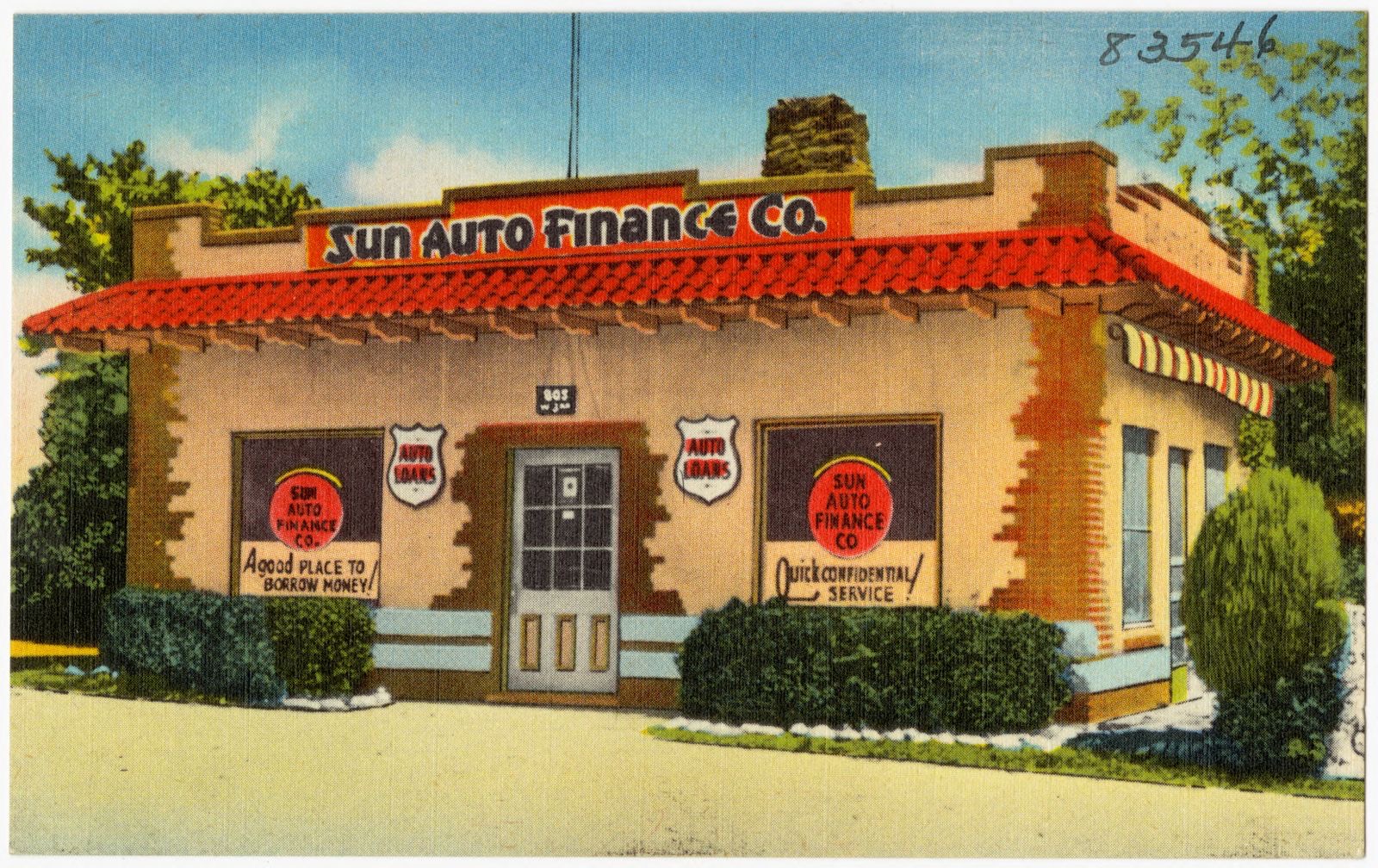 Sun Auto Finance Co., Boston Public Library - undated