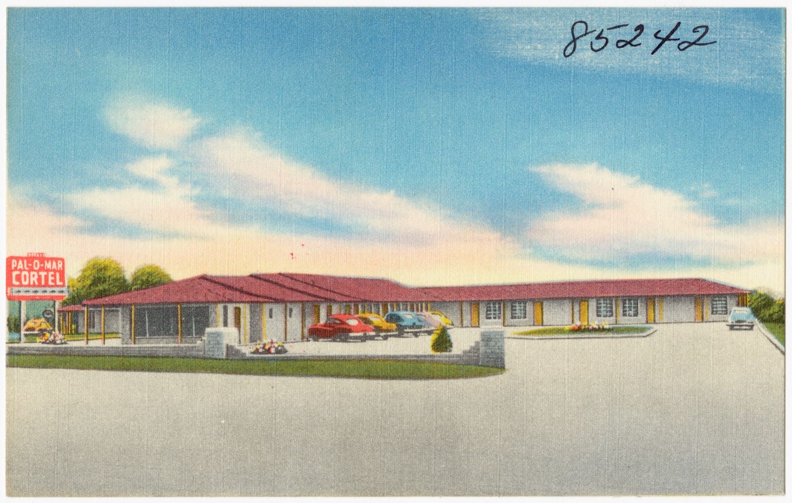 Pal-O-Mar Cortel, Snyder, Texas, located on U.S. highways 84 and 180, Boston Public Library - undated