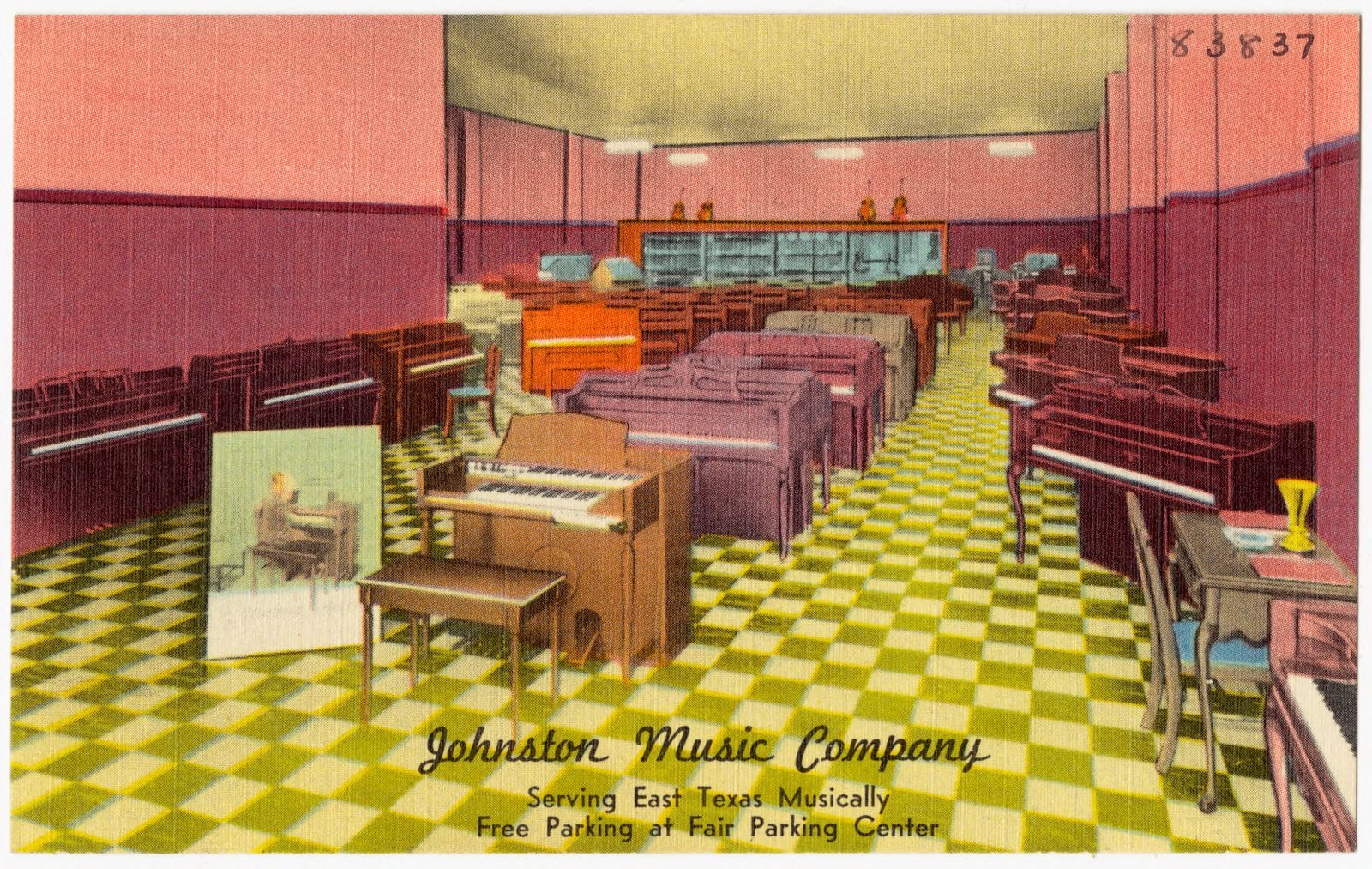 Johnston Music Company, Boston Public Library - undated