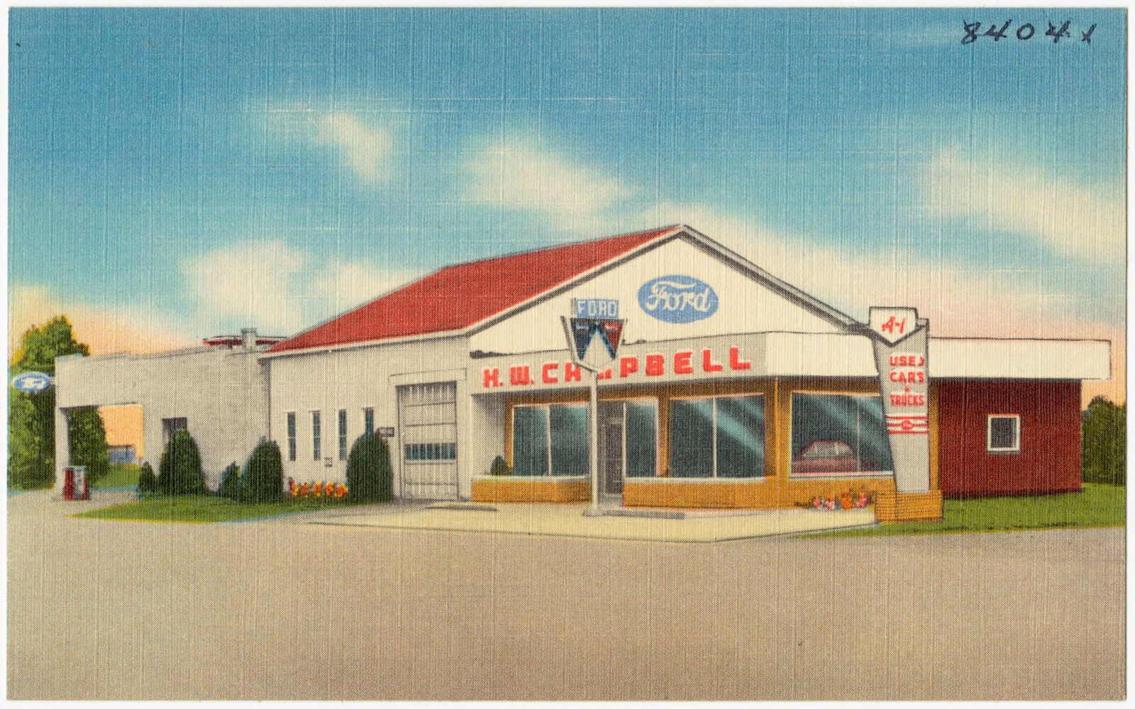 H. W. Campbell, Forney, Texas, Boston Public Library - undated