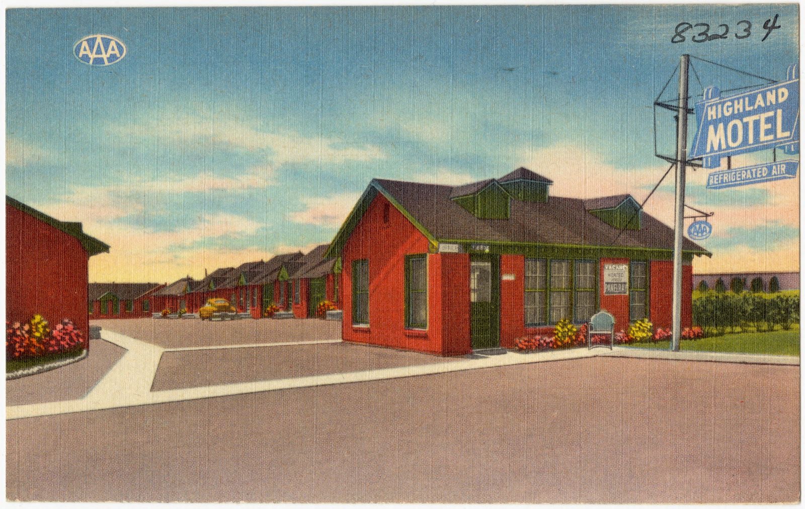 Highland Motel, Boston Public Library - undated