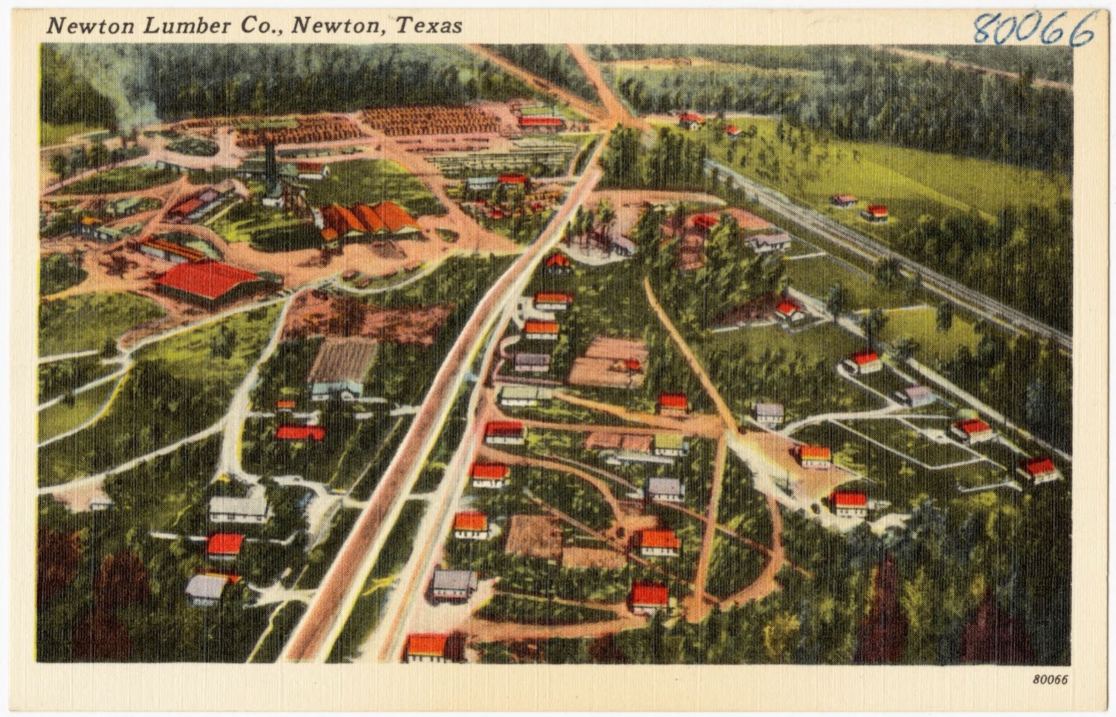 Newton Lumber Co., Newton, Texas, Boston Public Library - undated
