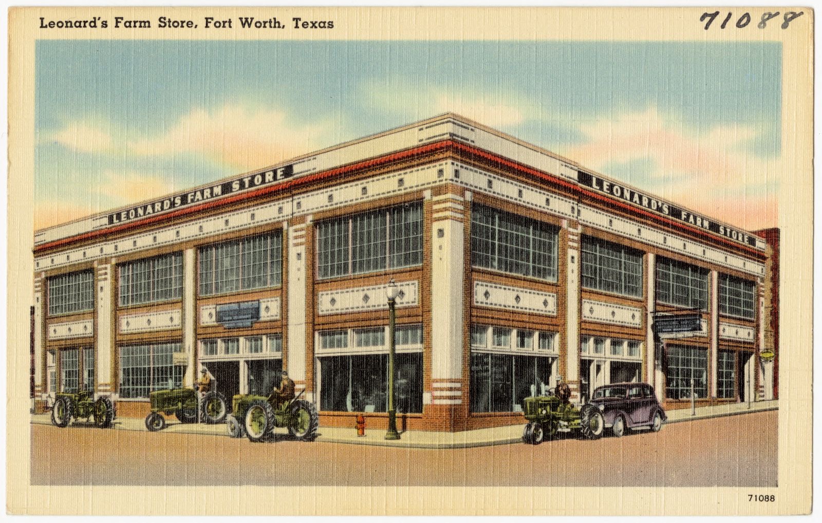 Leonard's Farm Store, Fort Worth, Texas, Boston Public Library - undated