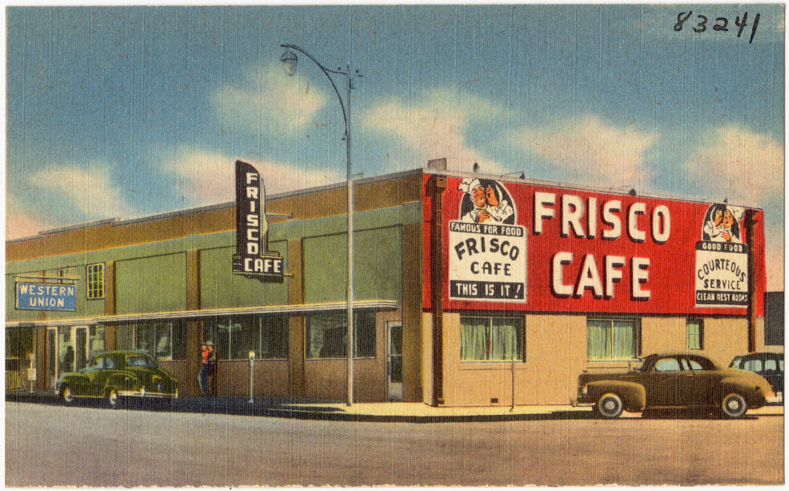 Frisco Café, Boston Public Library - undated