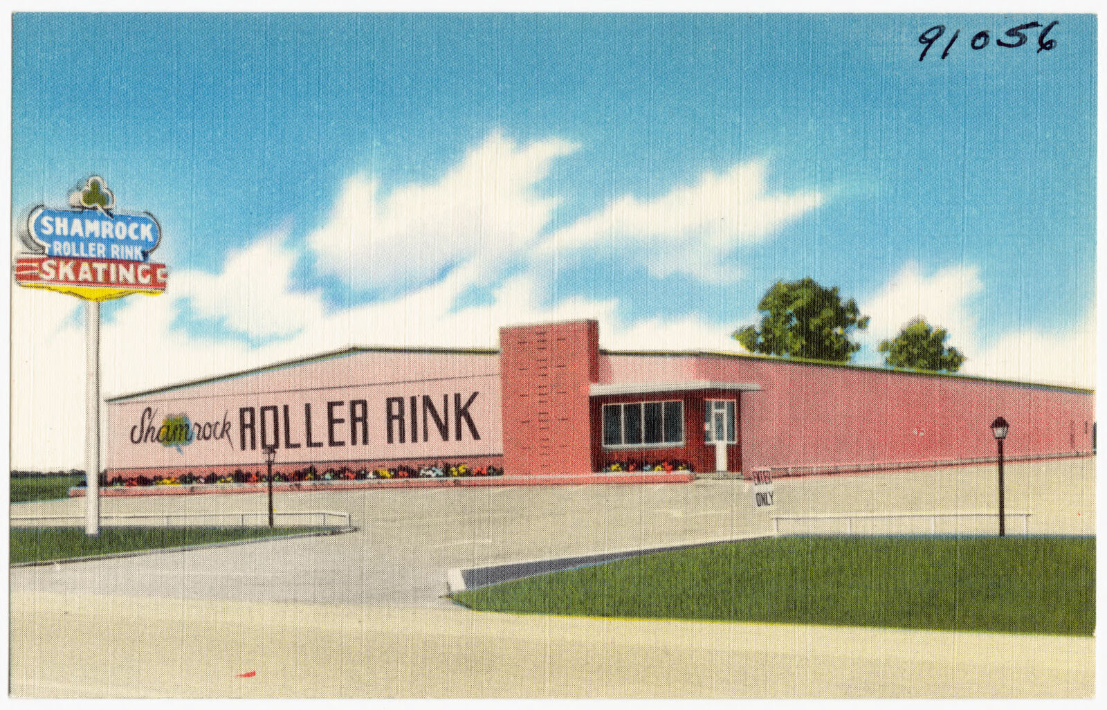 Shamrock Roller Rink, Boston Public Library - undated