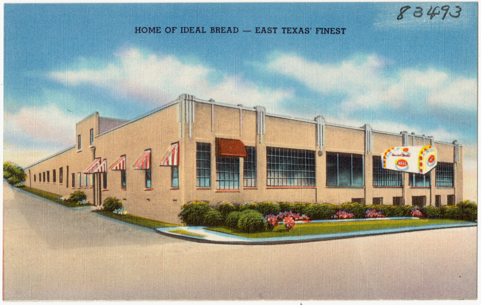 Home of Ideal Bread -- East Texas' finest, Boston Public Library - undated