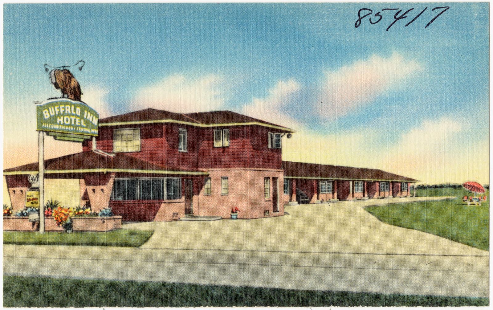 Buffalo Inn Hotel, Boston Public Library - undated