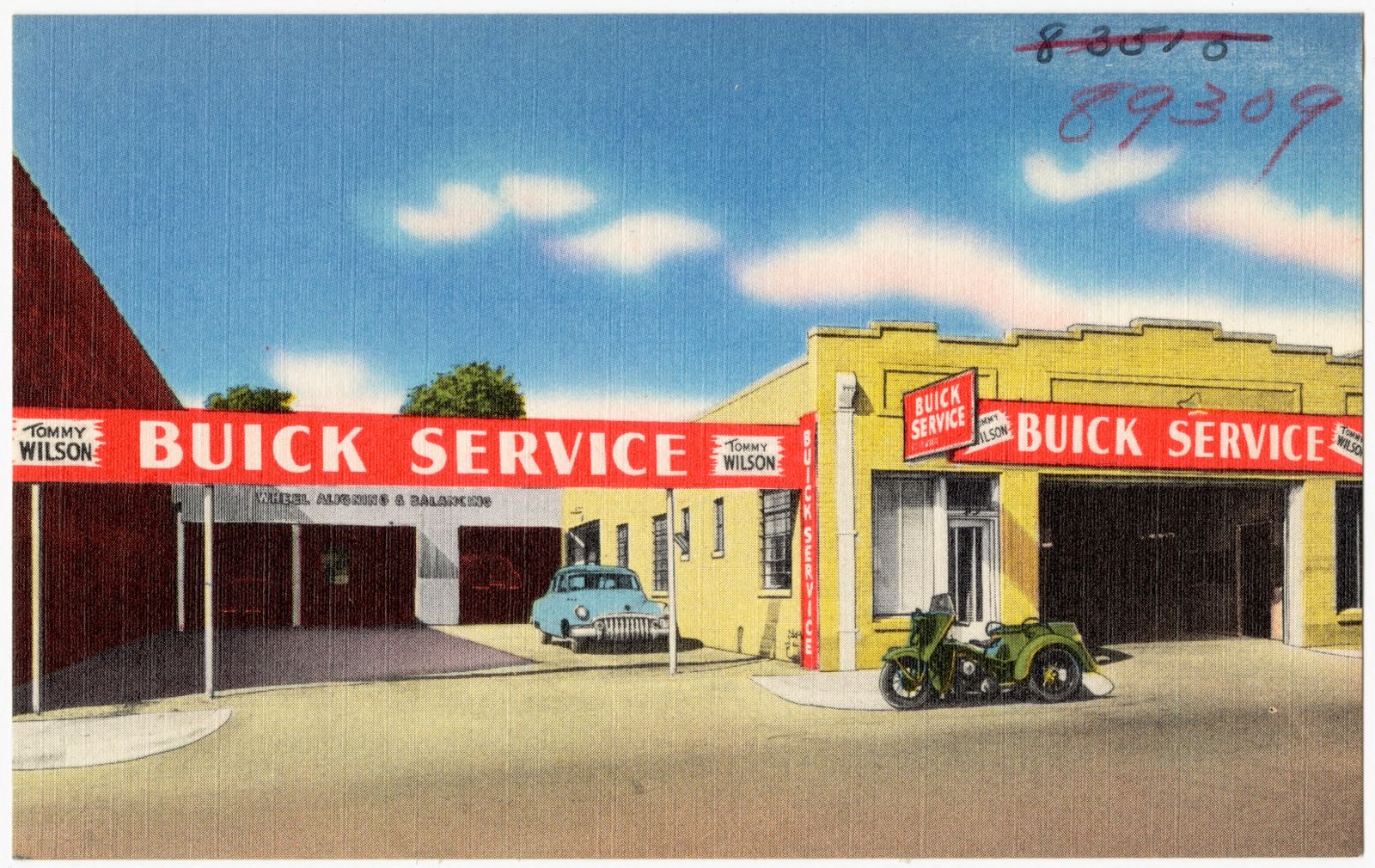 Tommy Wilson Buick Service, Boston Public Library - undated