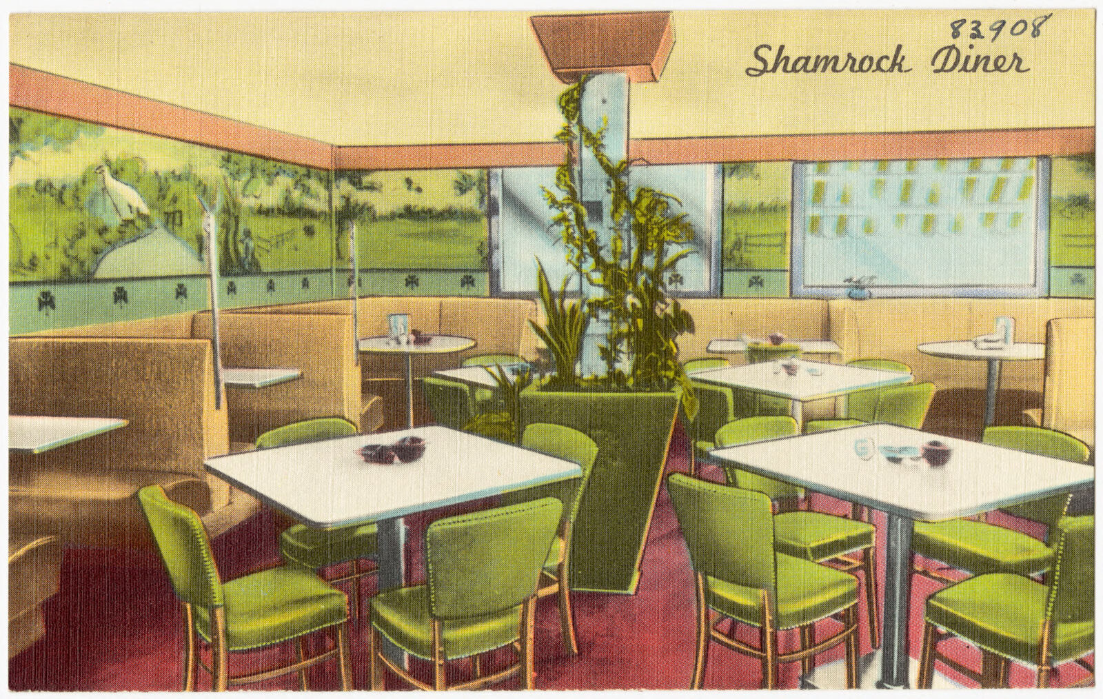 Shamrock Dinner, Boston Public Library - undated