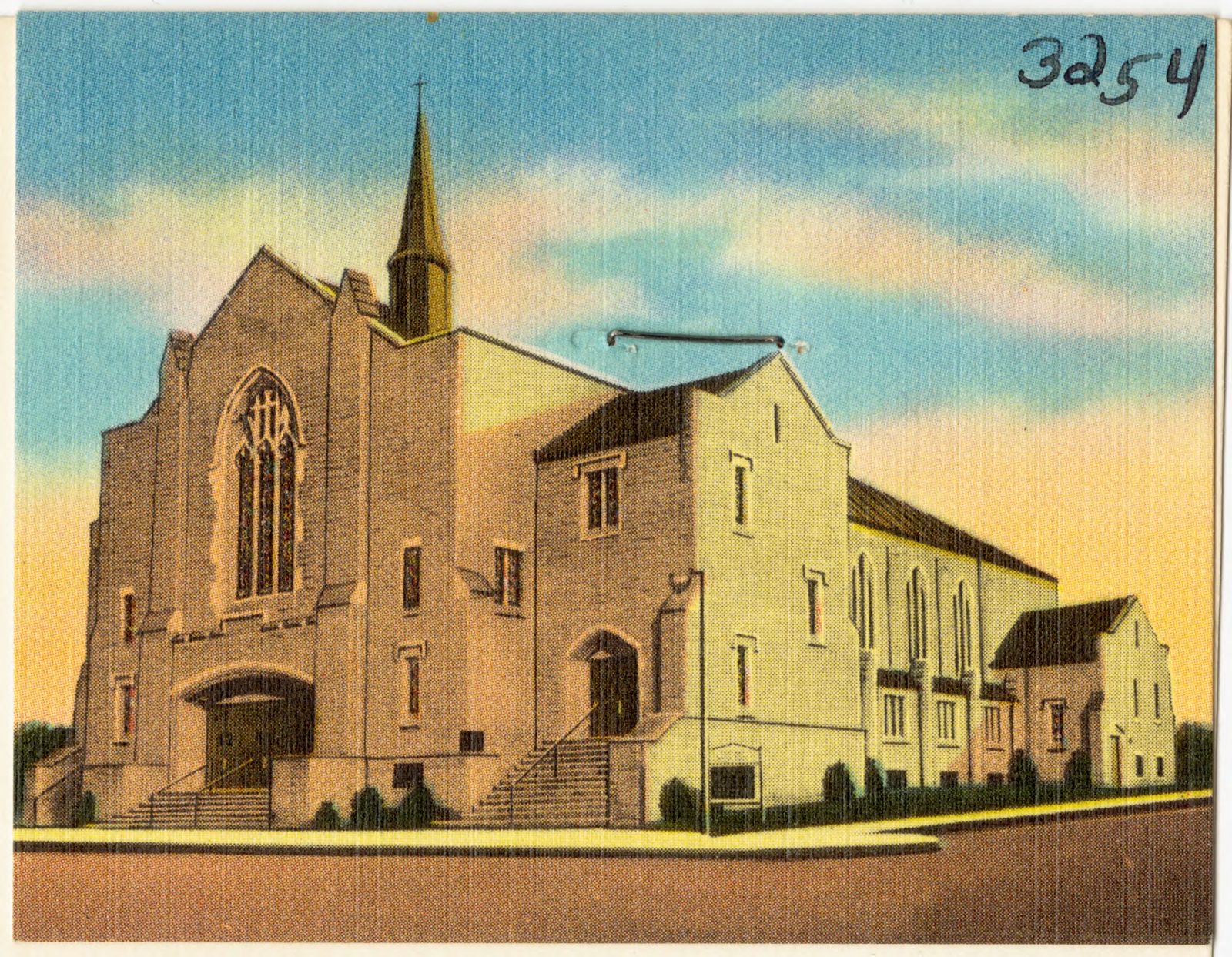 Polytechnic Baptist Church, Fort Worth, Texas, Boston Public Library - undated