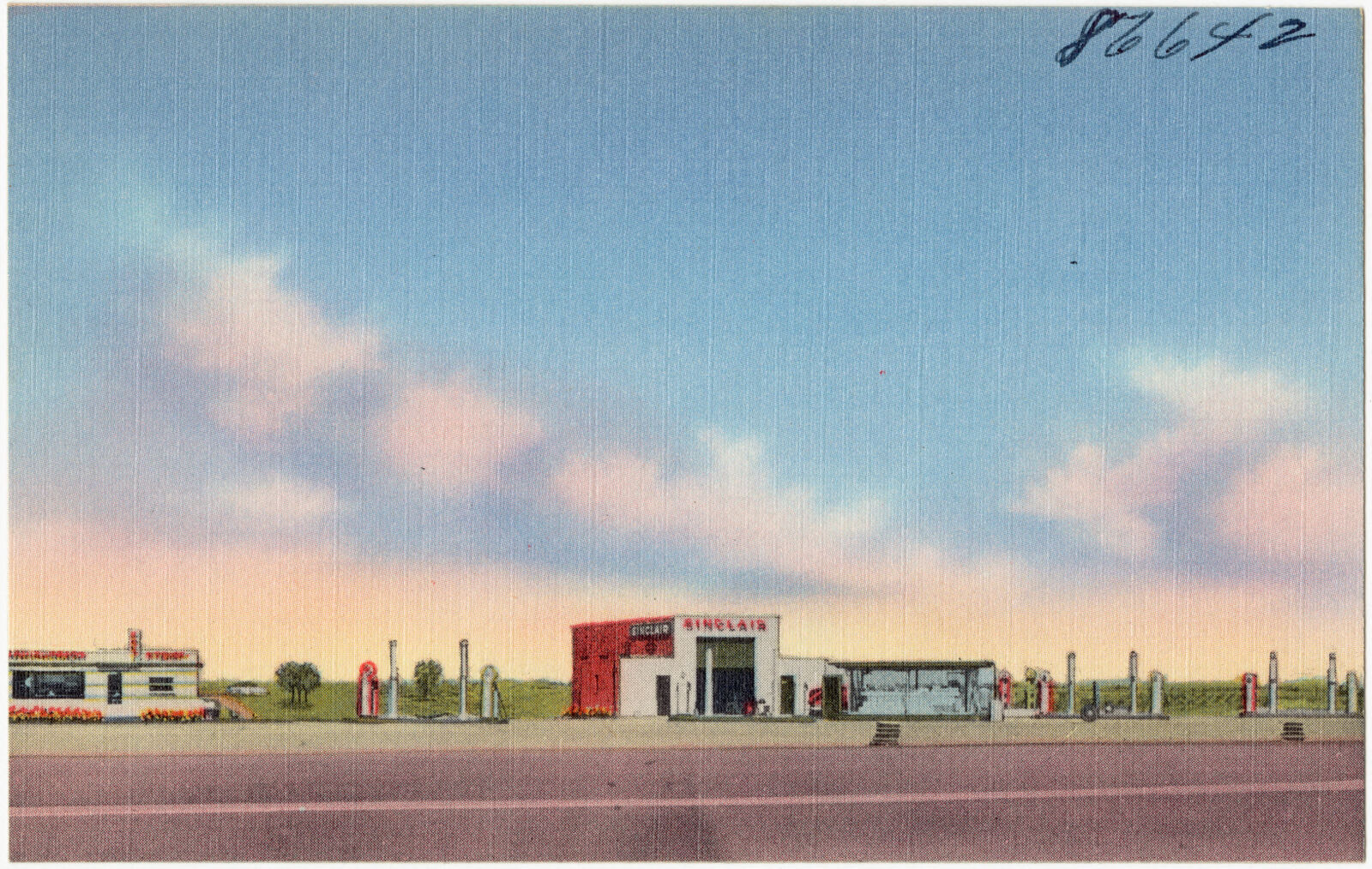 Fred Bledsoe Service Station, Boston Public Library - undated