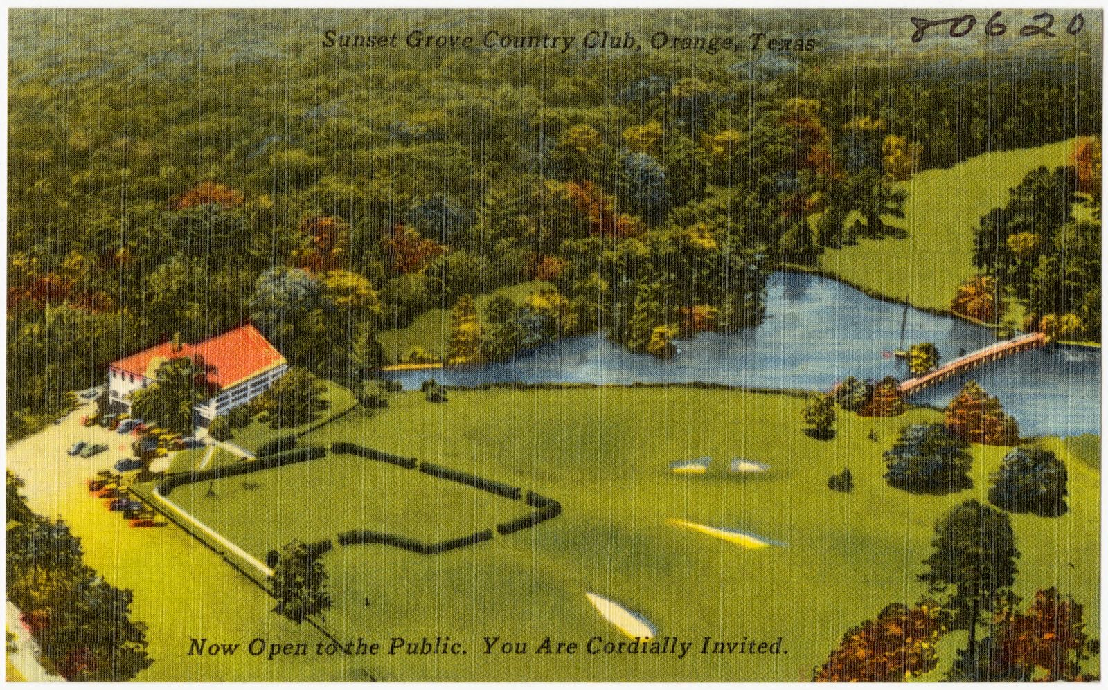 Sunset Grove Country Club, Orange, Texas., Boston Public Library - undated