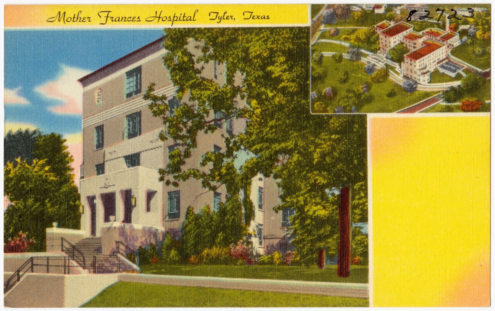 Mother Frances Hospital, Tyler, Texas, Boston Public Library - undated