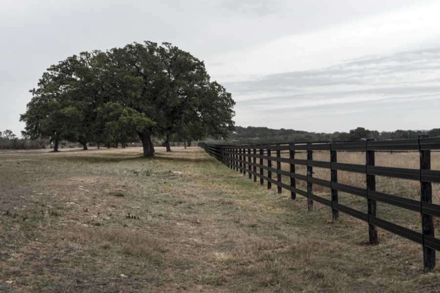 Rural scene in Bandera County, Texas