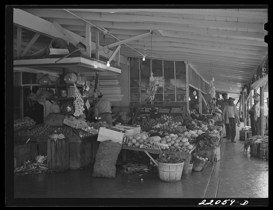 Brownsville, Texas. Mexican open air market