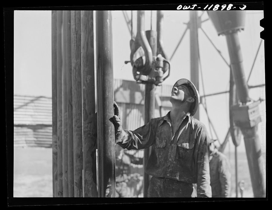 Andrews County, Texas. Roughneck